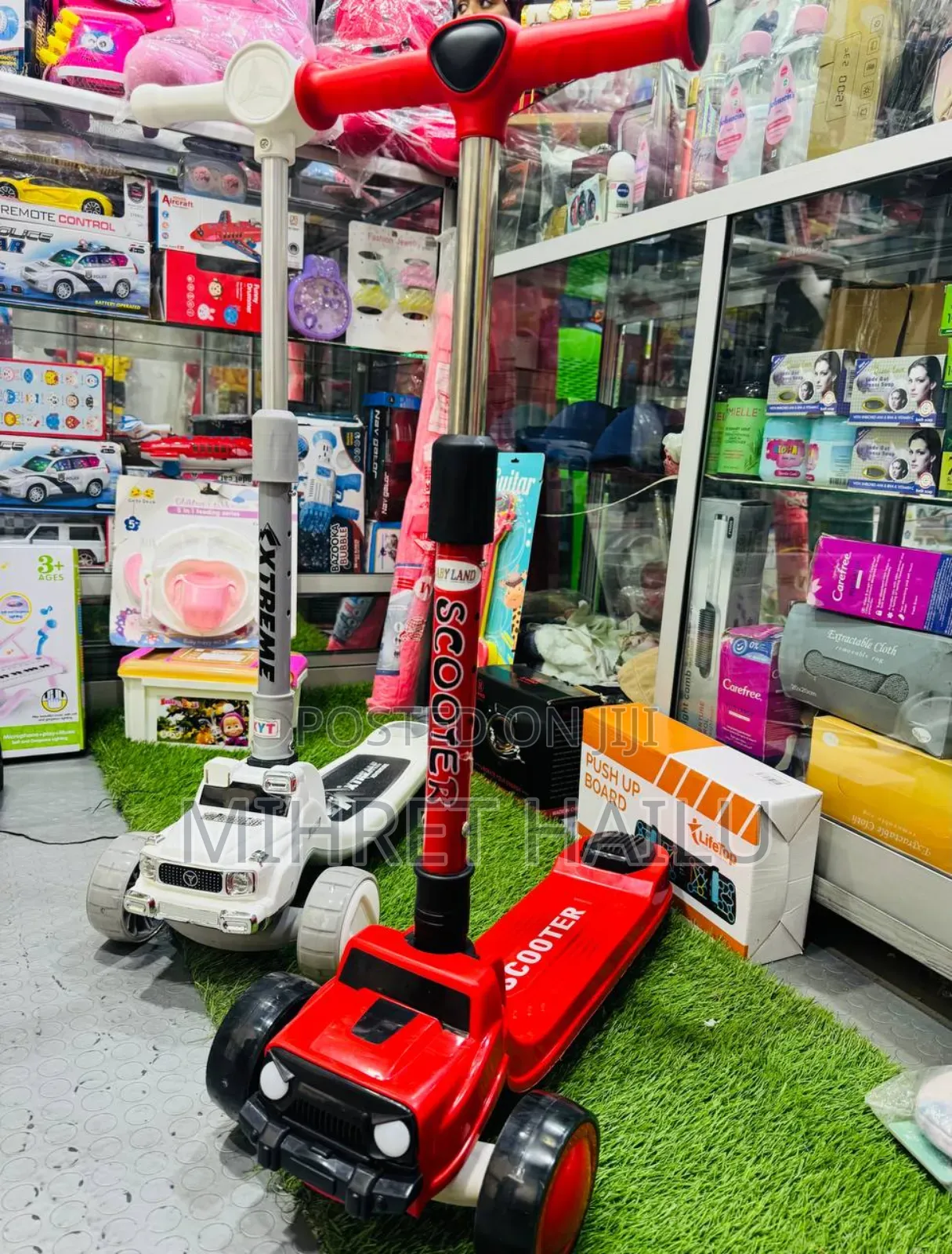 Foldable Scooter Suitable For Indoor/Outdoor Play, Equipped With