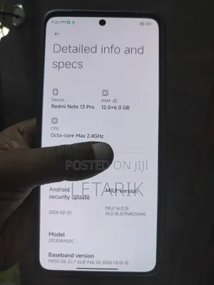 Xiaomi Redmi Note 13 Pro 5G 512 GB Red