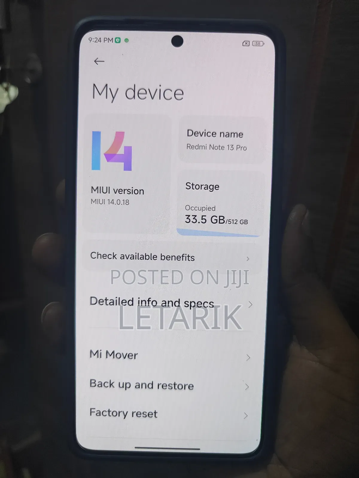 Xiaomi Redmi Note 13 Pro 5G 512 GB Red