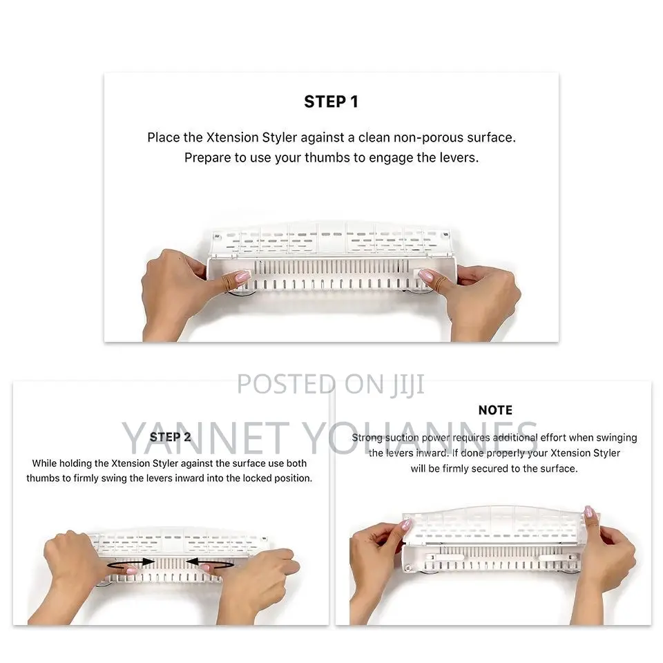 Hair Extension Holder for Styling Storage