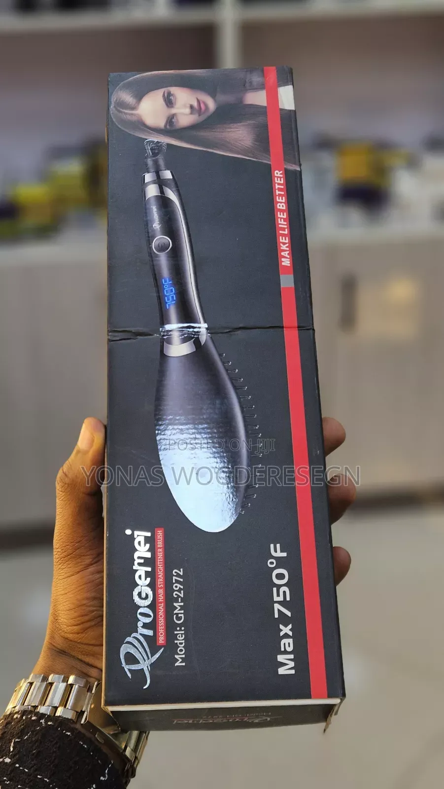 Hair Straightening Brush