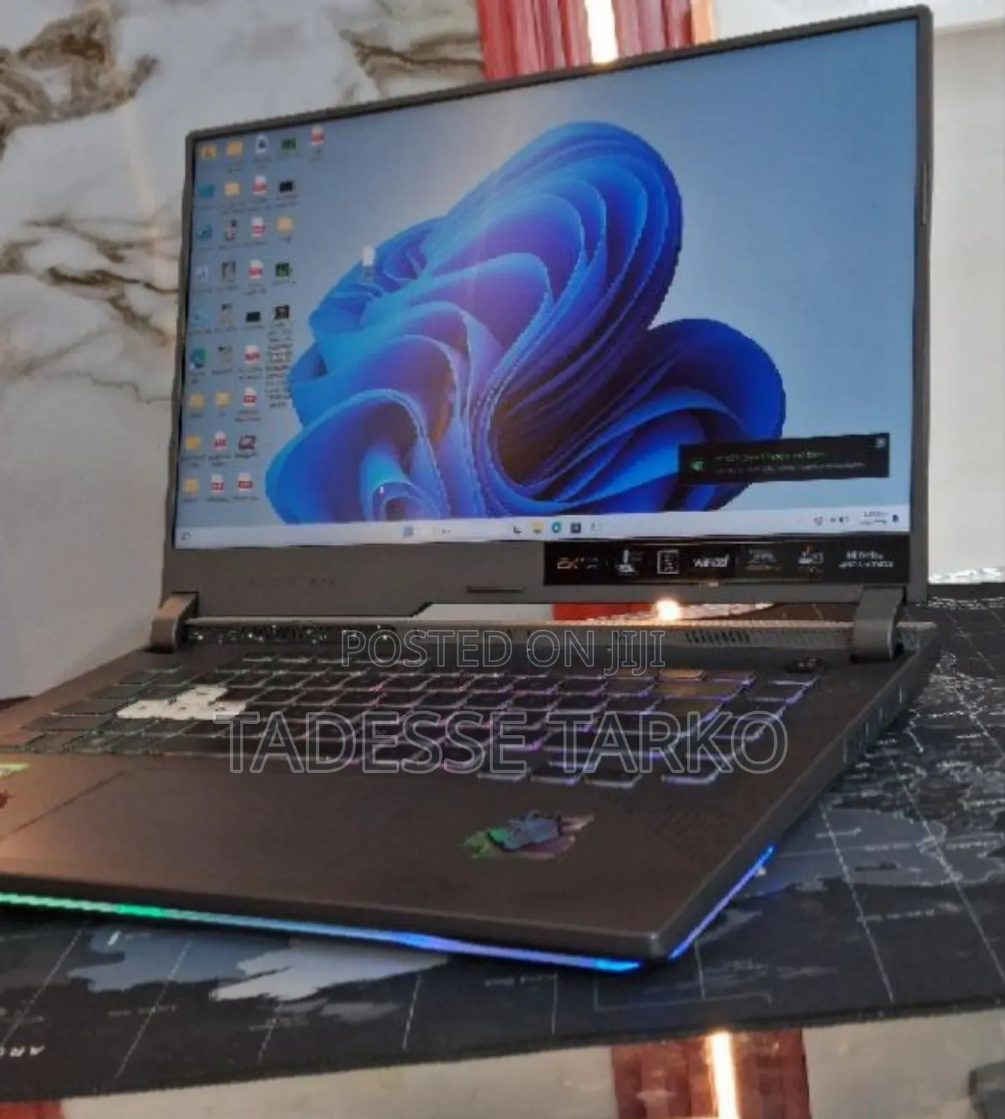 New Laptop Asus ROG Strix G16 G614 16GB AMD Ryzen 9 SSD 512GB