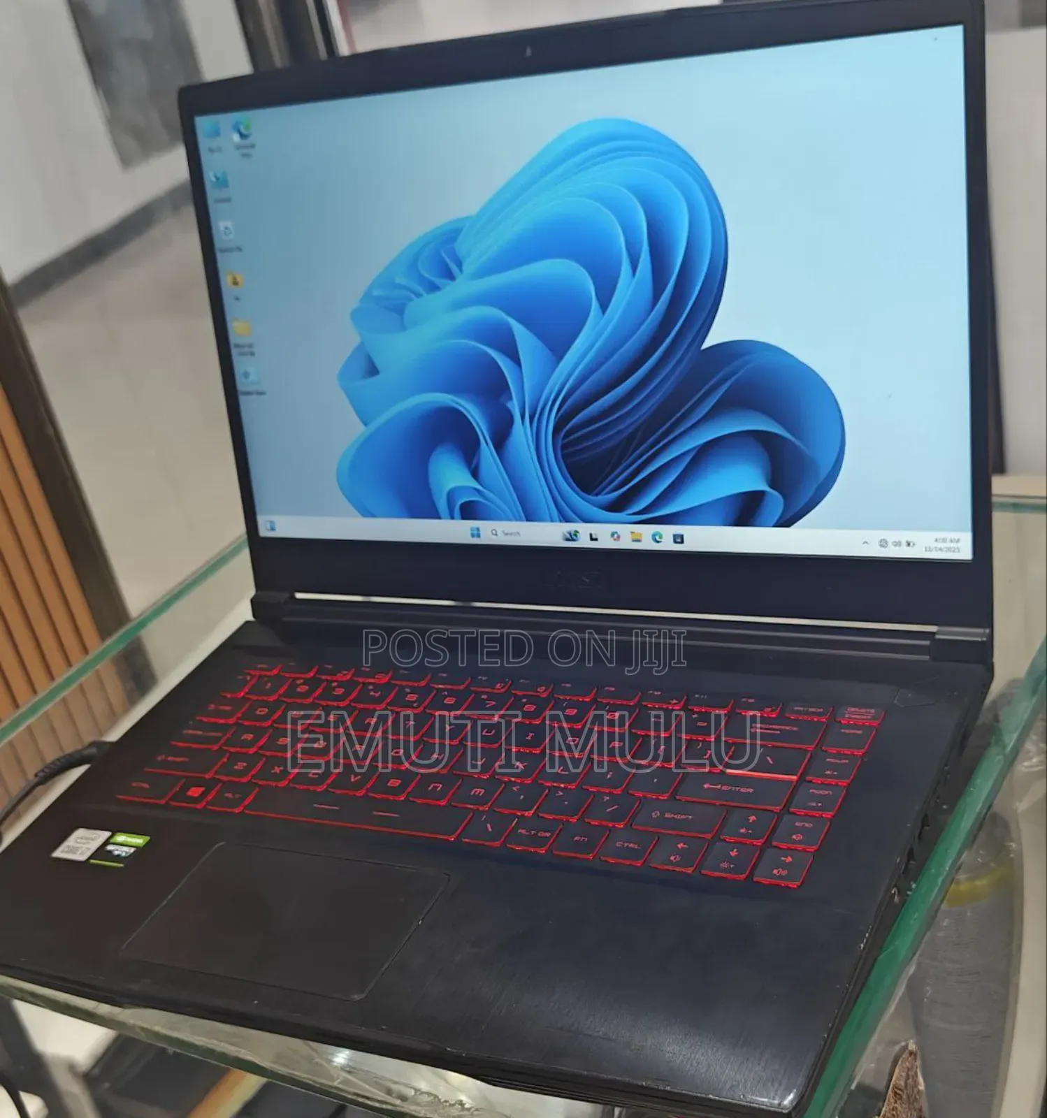 New Laptop MSI GF63 16GB Intel Core i7 SSD 512GB
