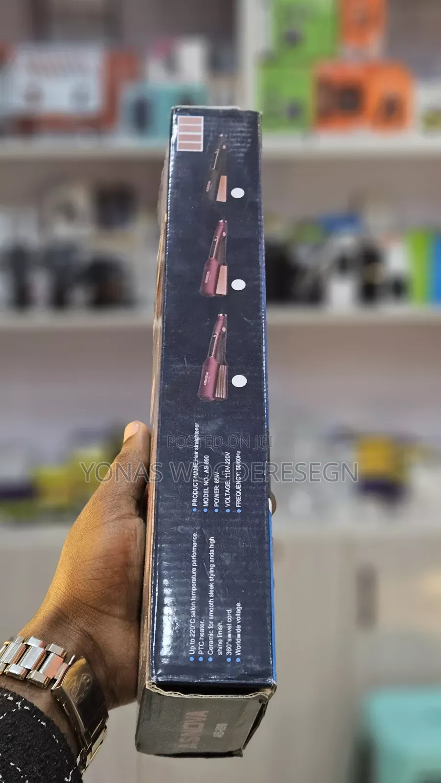 Asnova As-890 Hair Straightener Curler