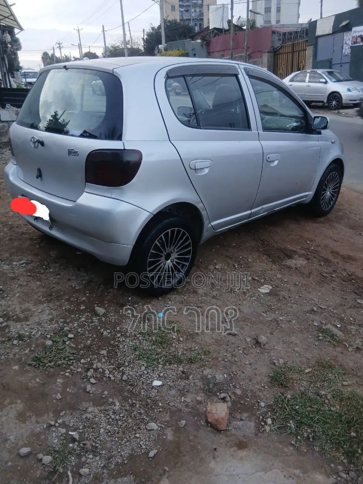 Toyota Vitz 2001 Gray
