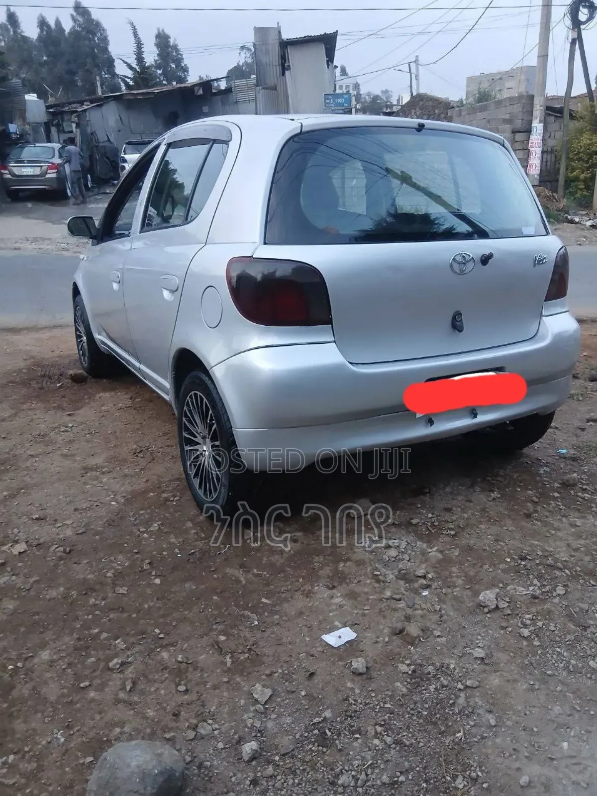 Toyota Vitz 2001 Gray