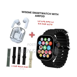 Wiseme 2-in-1: Your Smartwatch and Earbuds in One Powerful Package