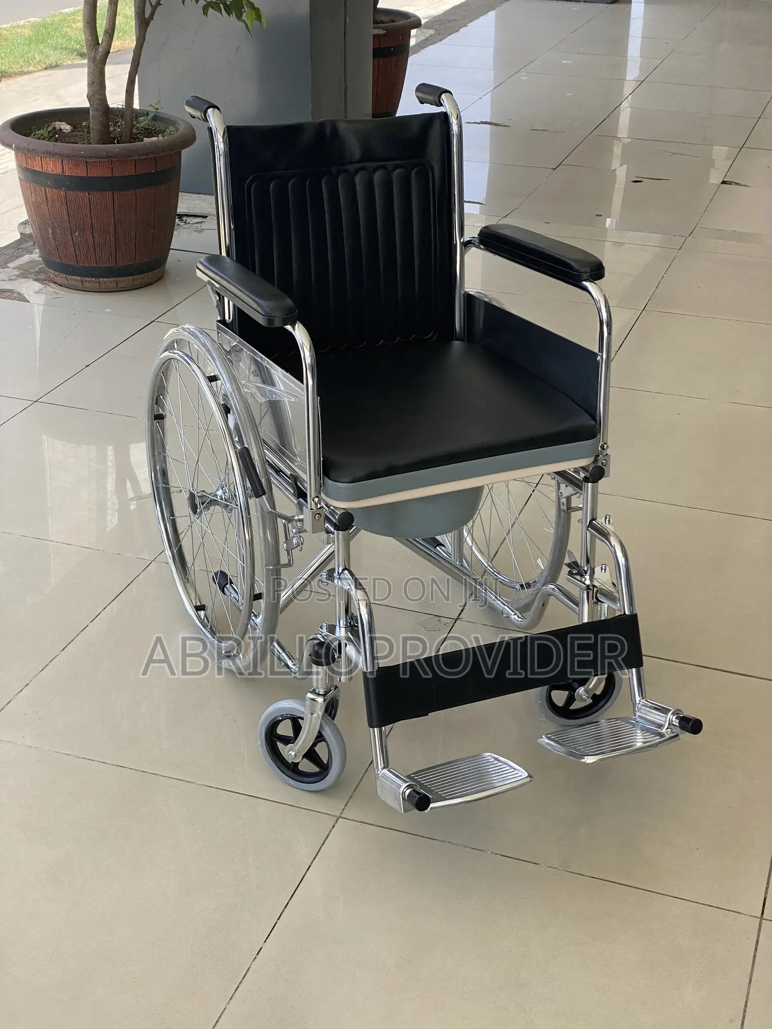 Reclining Wheelchair With Commode. Type ( Abc)