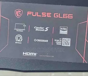 New Laptop MSI Pulse GL66 16GB Intel Core i7 SSD 512GB
