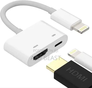 Apple Lightning Digital Av Adapter Connect an iPhone, iPad,iPod to Tv