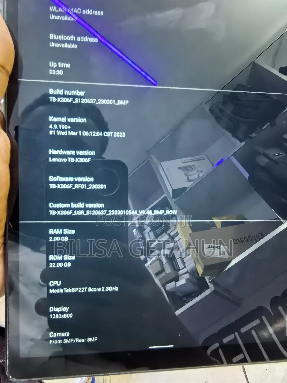Lenovo Tab M10 32 GB Black