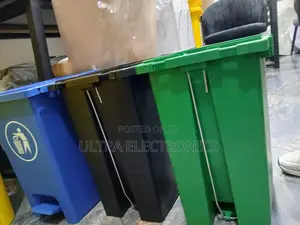 Garbage Color-Coded Pedal-Operated Trash for Waste Segregation