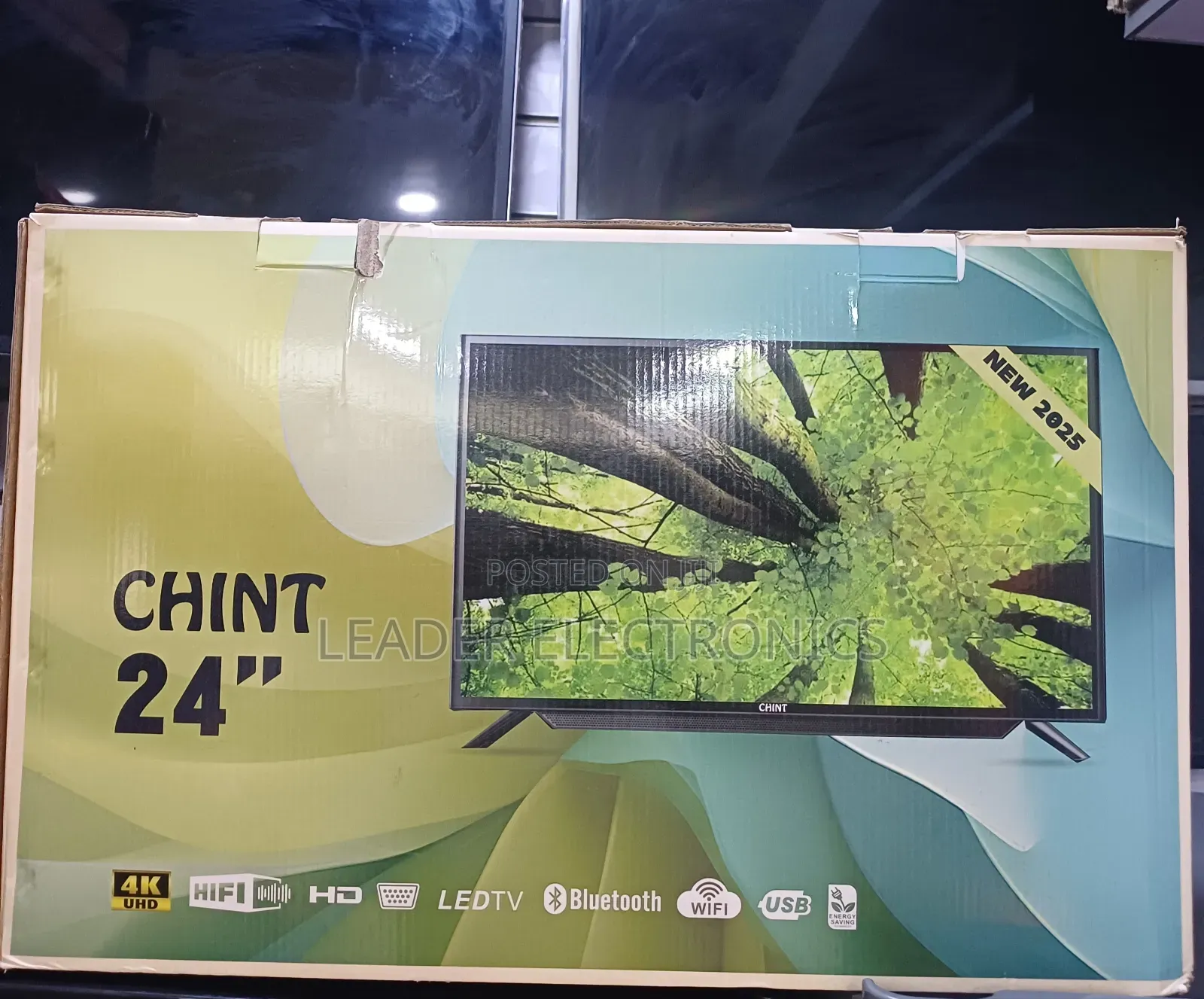 Chint Tv 24′′ Led Tv – Double Glass | Clear Compact