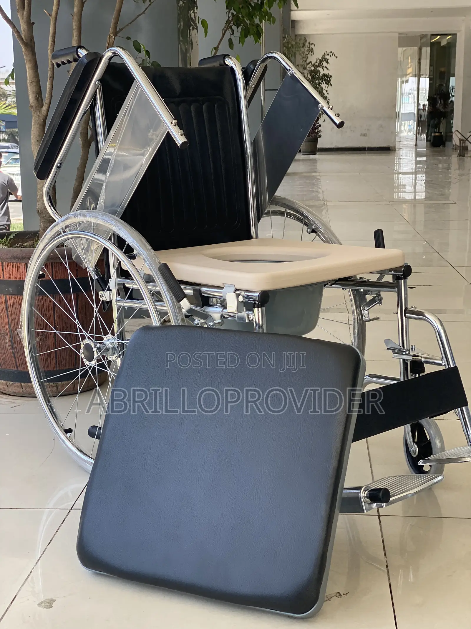 Commode Wheelchair Folding Type Folding Commode in Pune - Dealers,