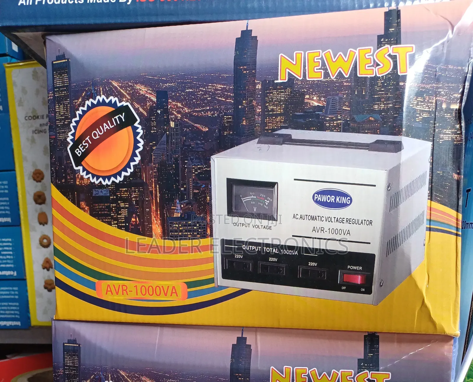 Paworking Automatic Voltage Regulator 1000 Watt