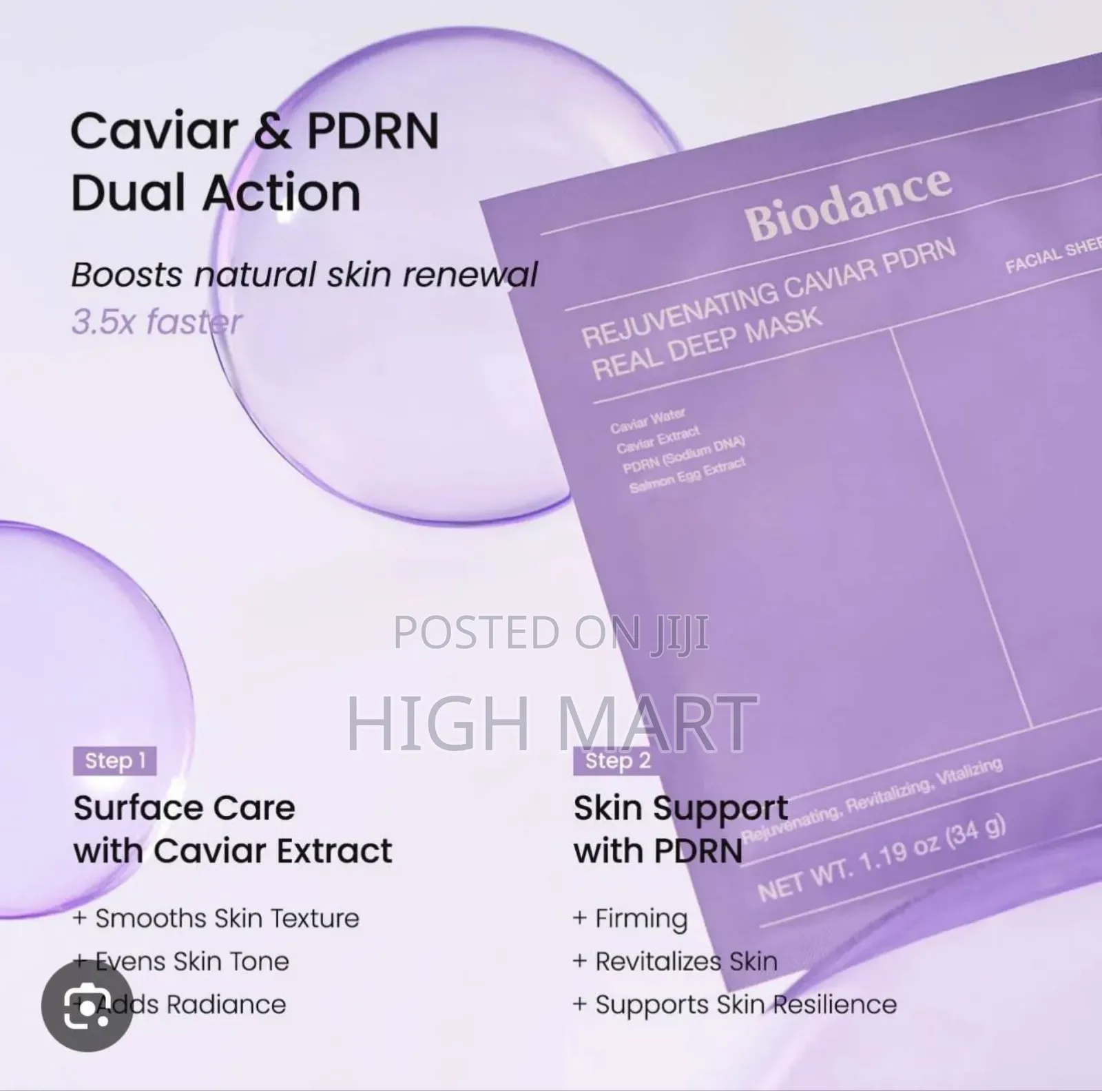 Biodance Rejuvenating Caviar PDRN Deep Mask