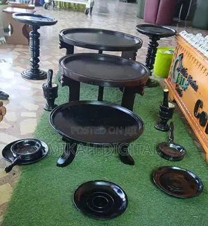 ሙሉ ከእንጨት የተሰራ የጅማ የቡና ሴት | Complete Wooden Jimma Coffee Set