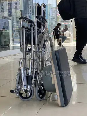Foldable Wheelchair With Cushion Seat