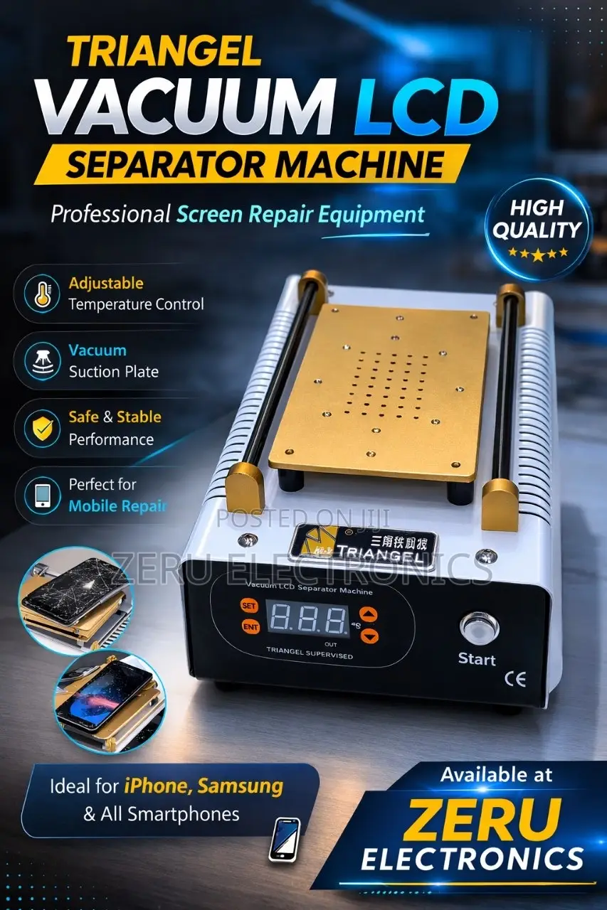 Triangle Vacuum LCD Separator Machine