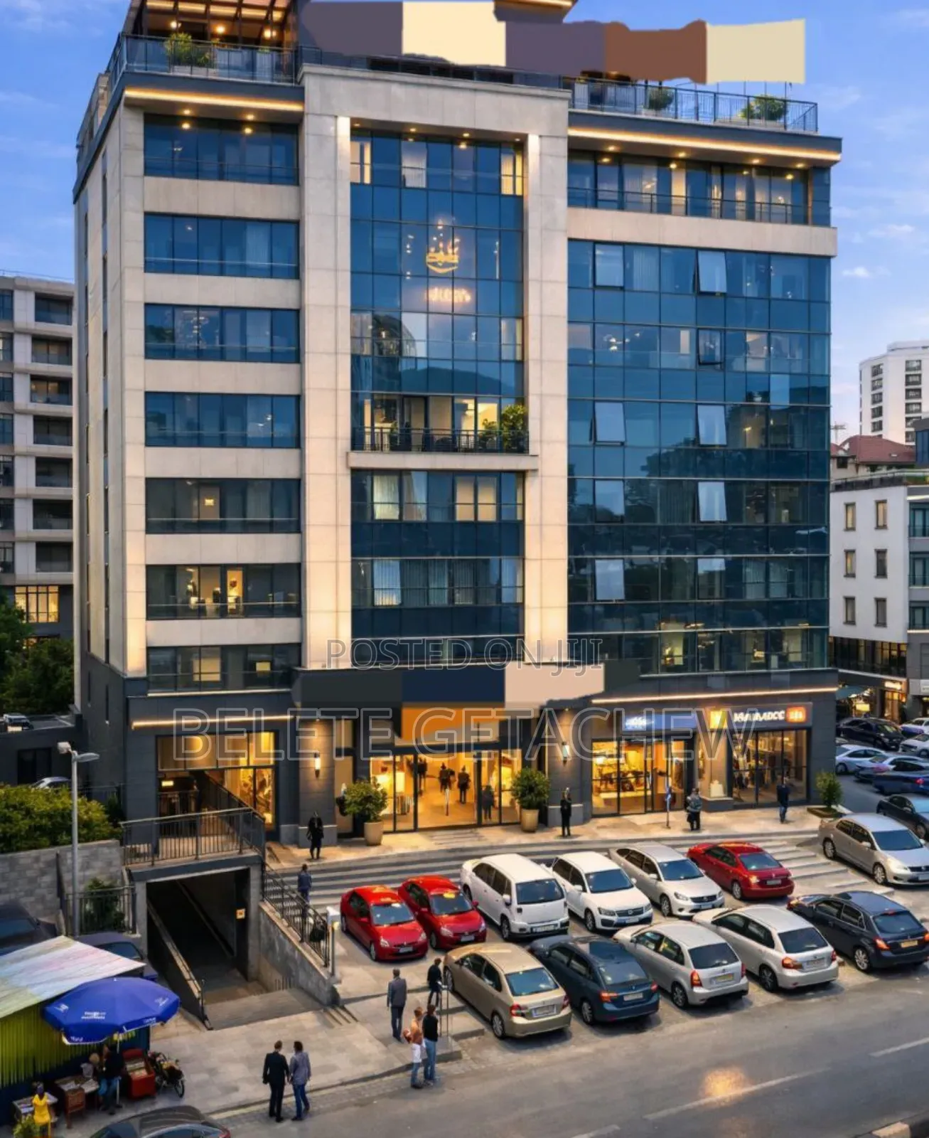 Kasanchis, B+G+10 Commercial Building For Sale 900sqm