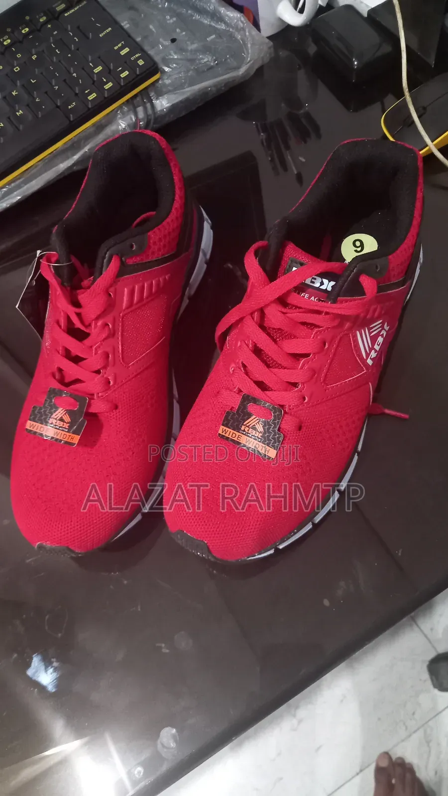 Red RBX Athletic Sneakers
