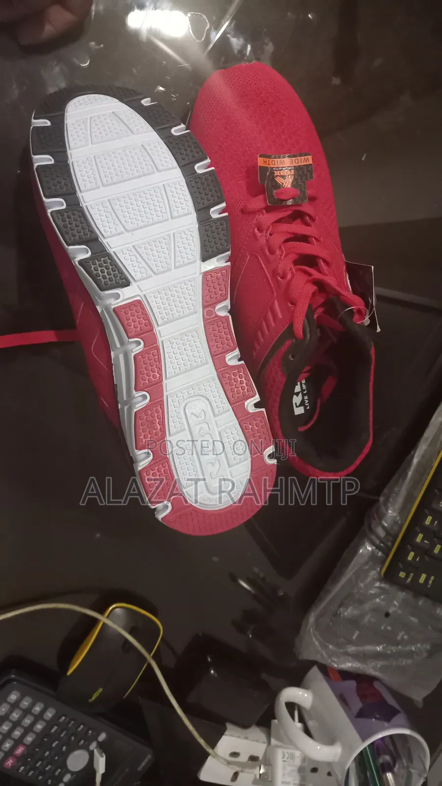 Red RBX Athletic Sneakers