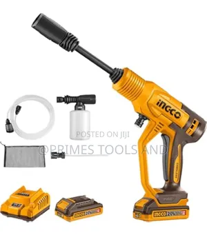Ingco 20v Cordless Pressure Washer – Portable High Pressure Cleaner
