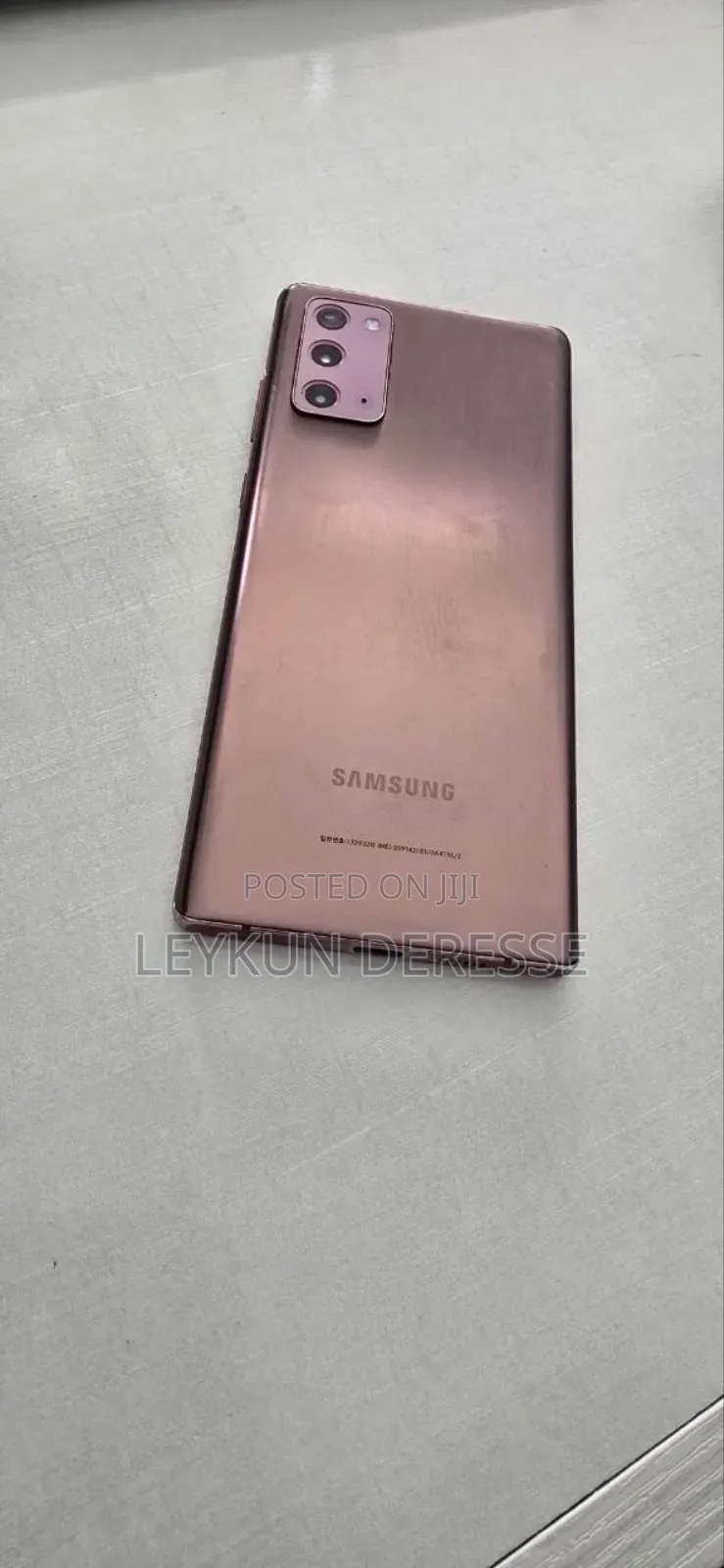 Samsung Galaxy Note 20 5G 256 GB Pink
