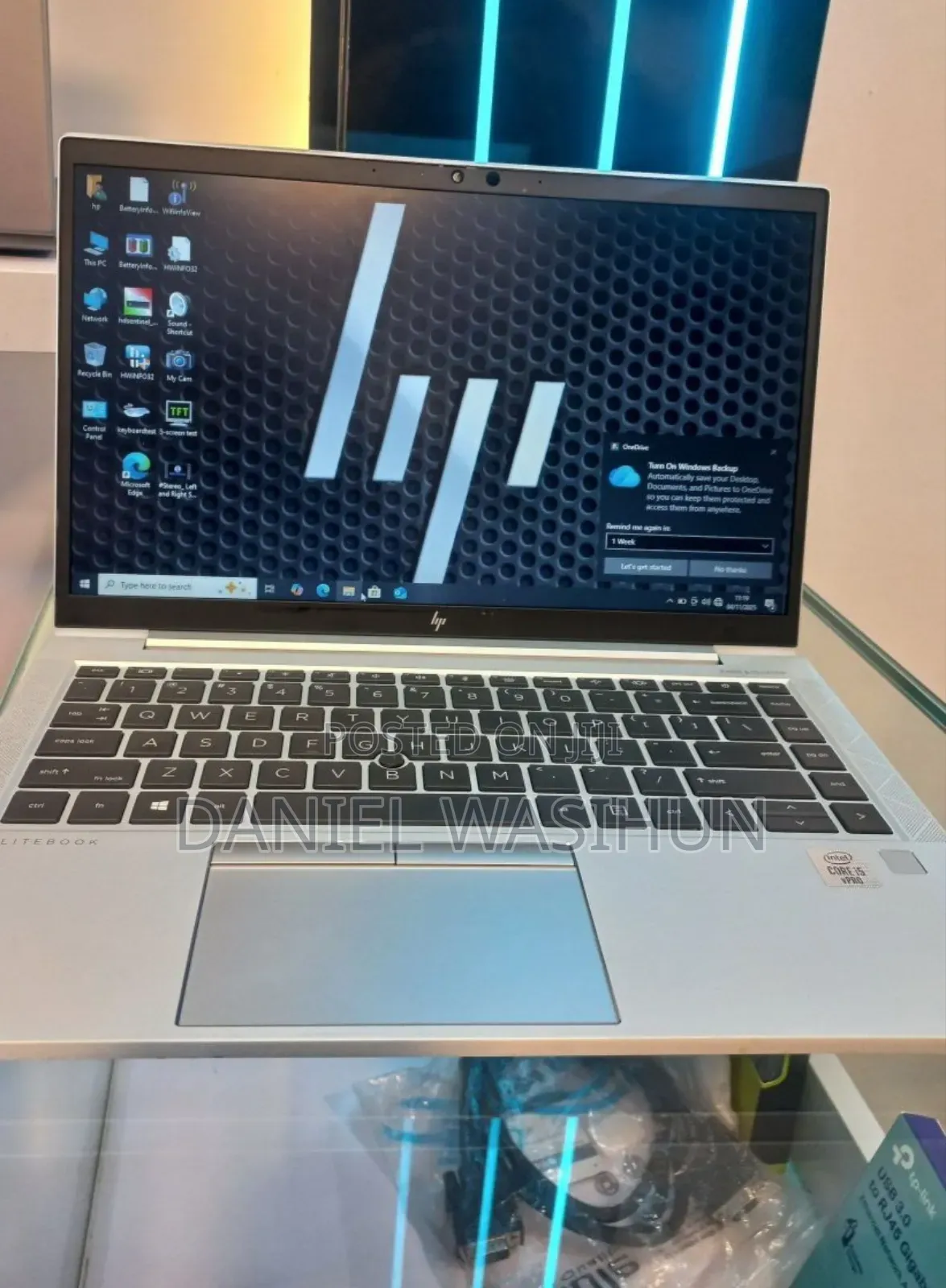 New Laptop HP EliteBook 840 G5 8GB Intel Core i7 SSD 512GB
