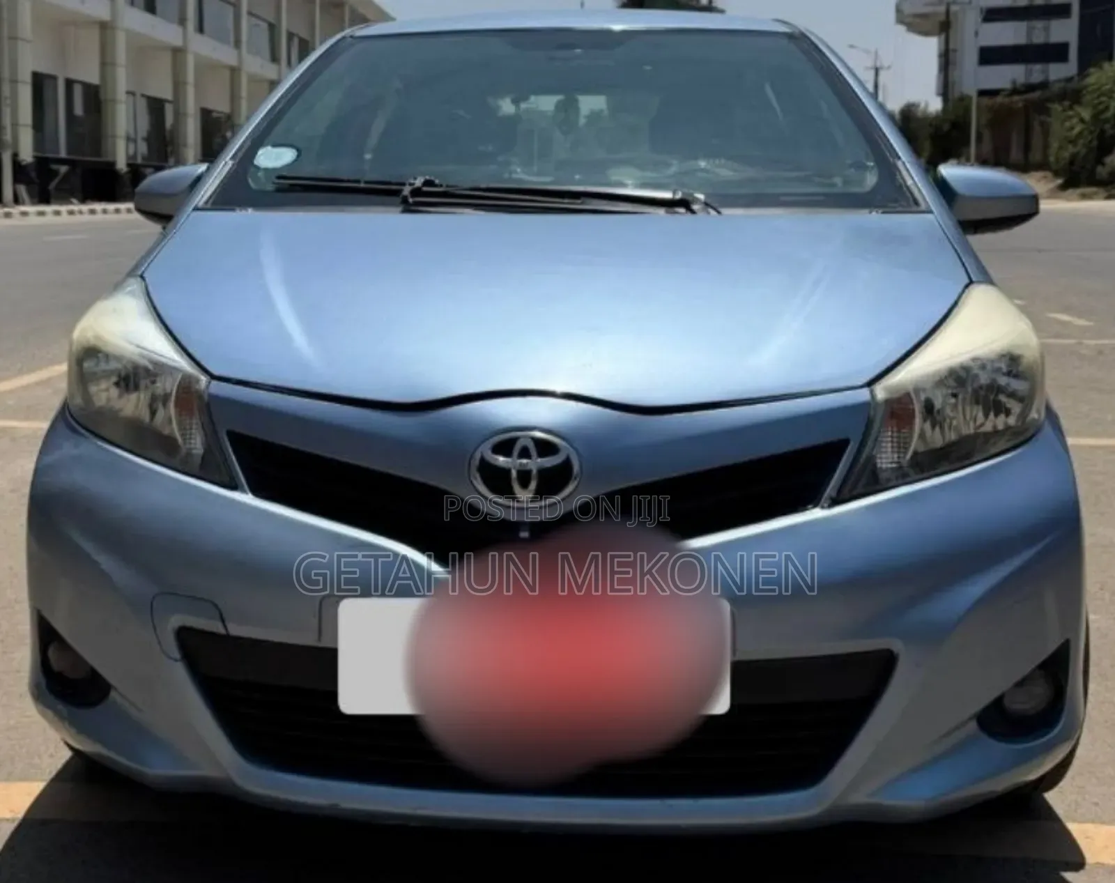 Toyota Yaris 2012 Blue