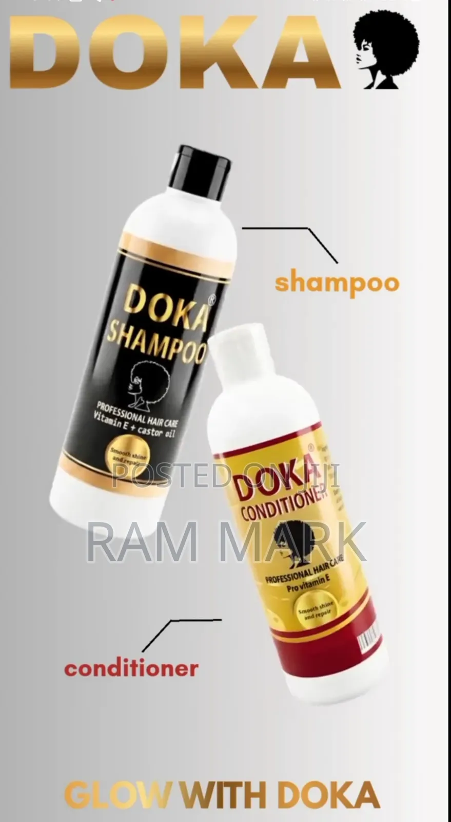 Doka Shampoo and Conditioner