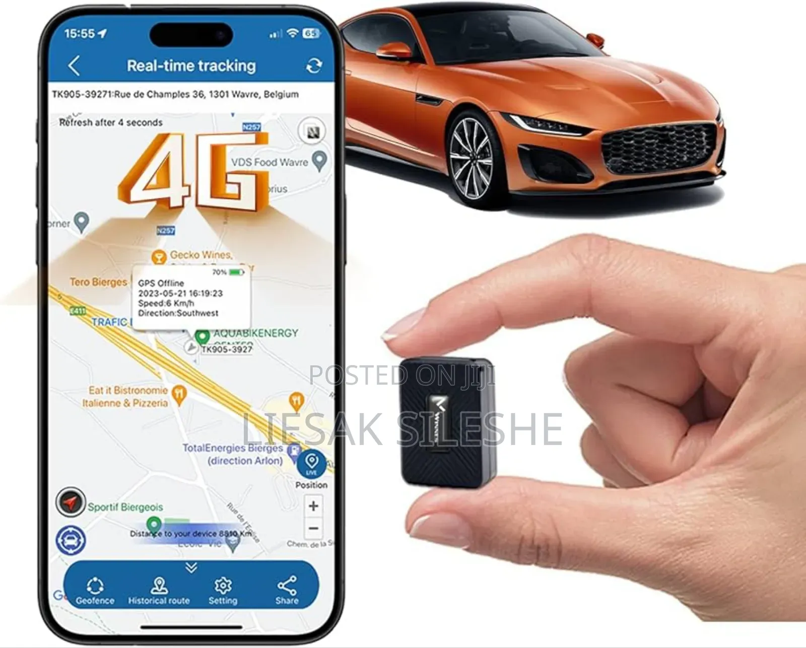 Gps(የመኪና ሎኬሽን መከታተያ)