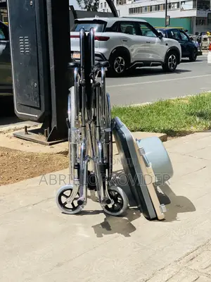 Imported Wheel Chair With Commode
