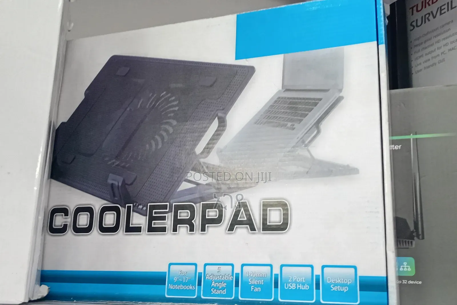 Cooler Pad Laptop Stand Fan