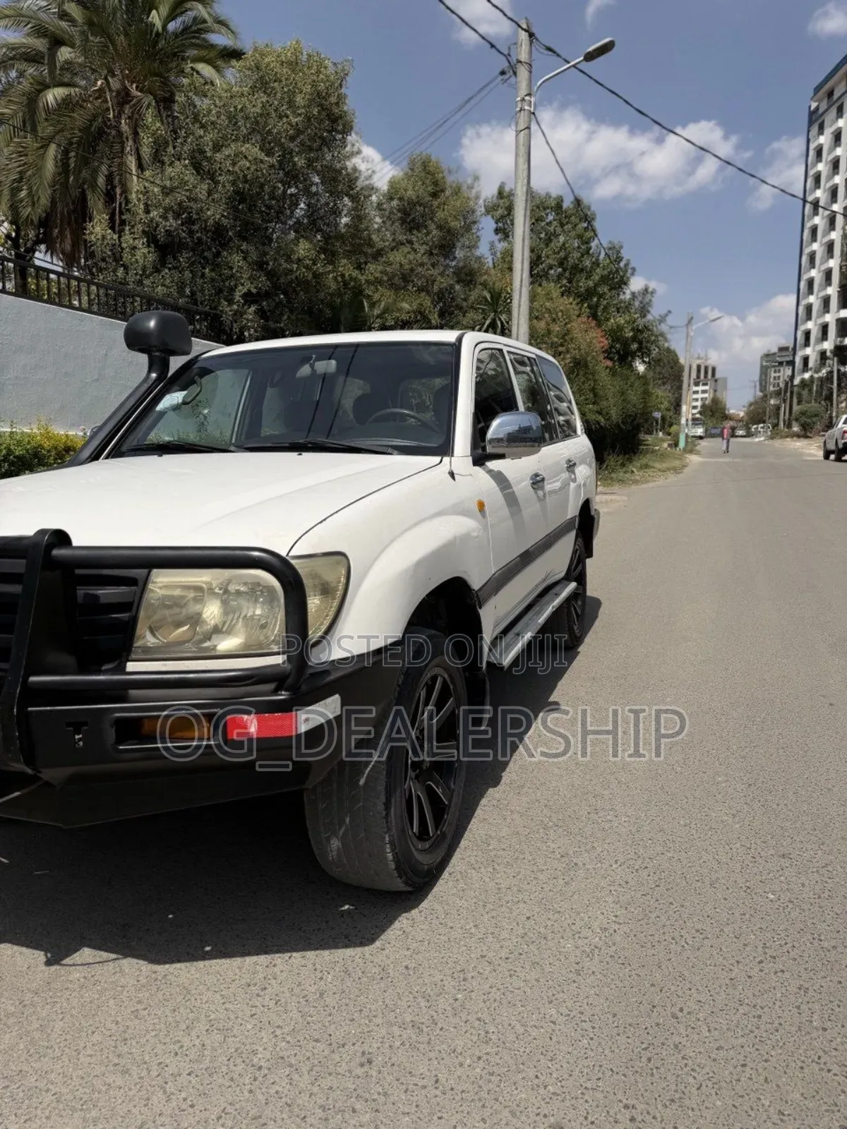 Toyota Land Cruiser 2007 White
