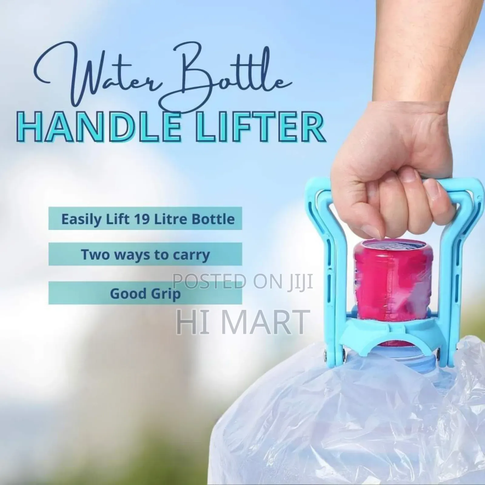 Portable Water Bottle Handle Lifter