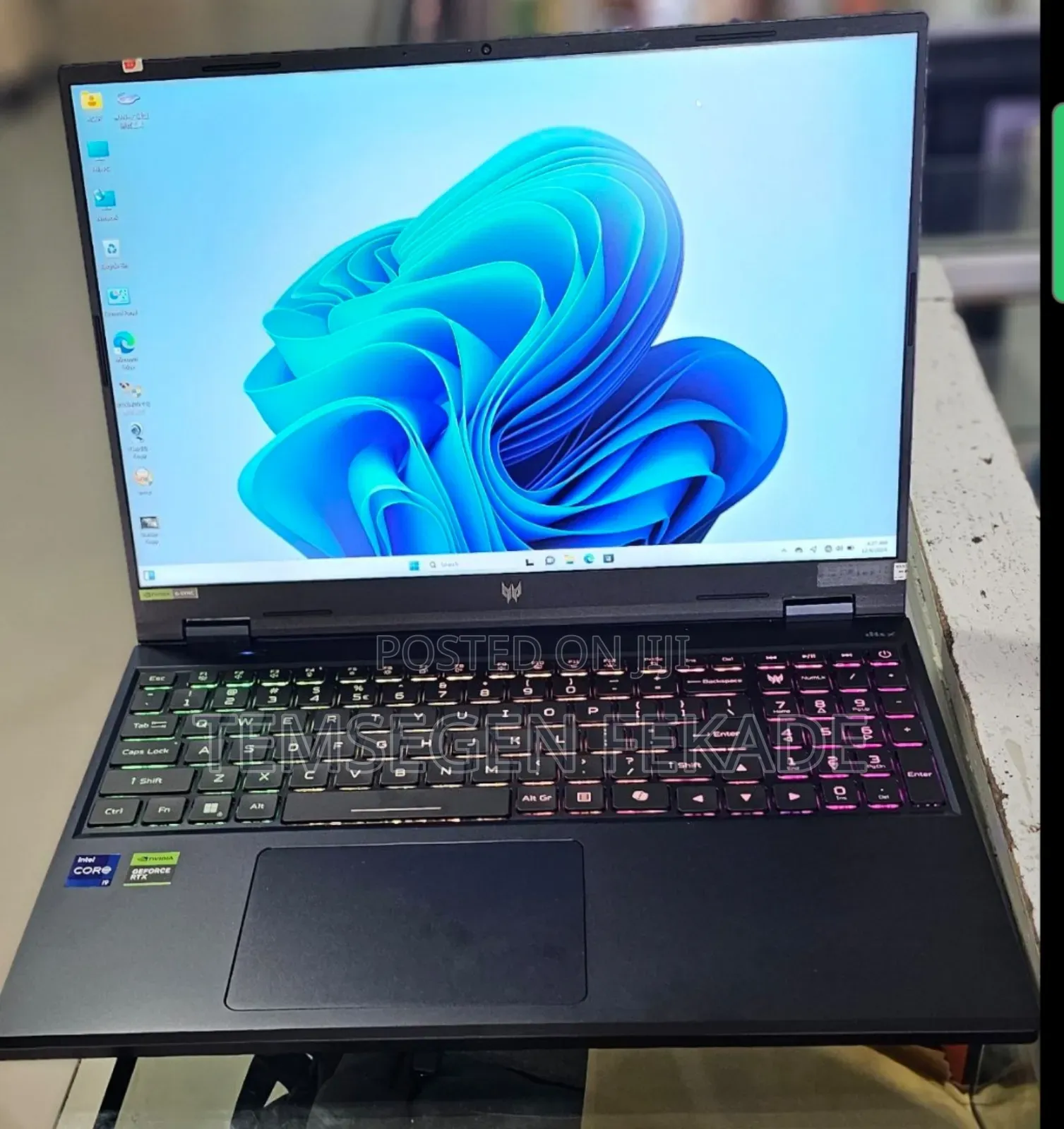New Laptop Acer Predator Helios Neo 16 16GB Intel Core i9 SSD 1T