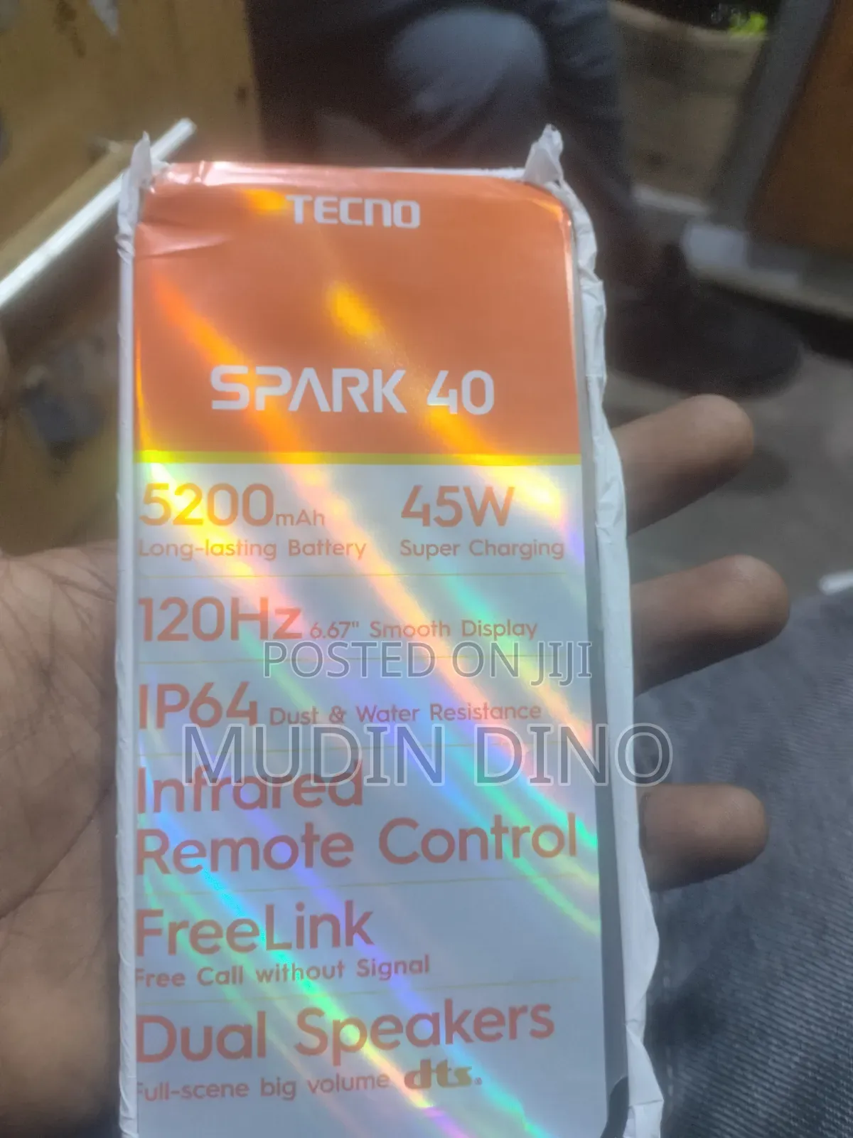 New Tecno Spark 40 128 GB Gray