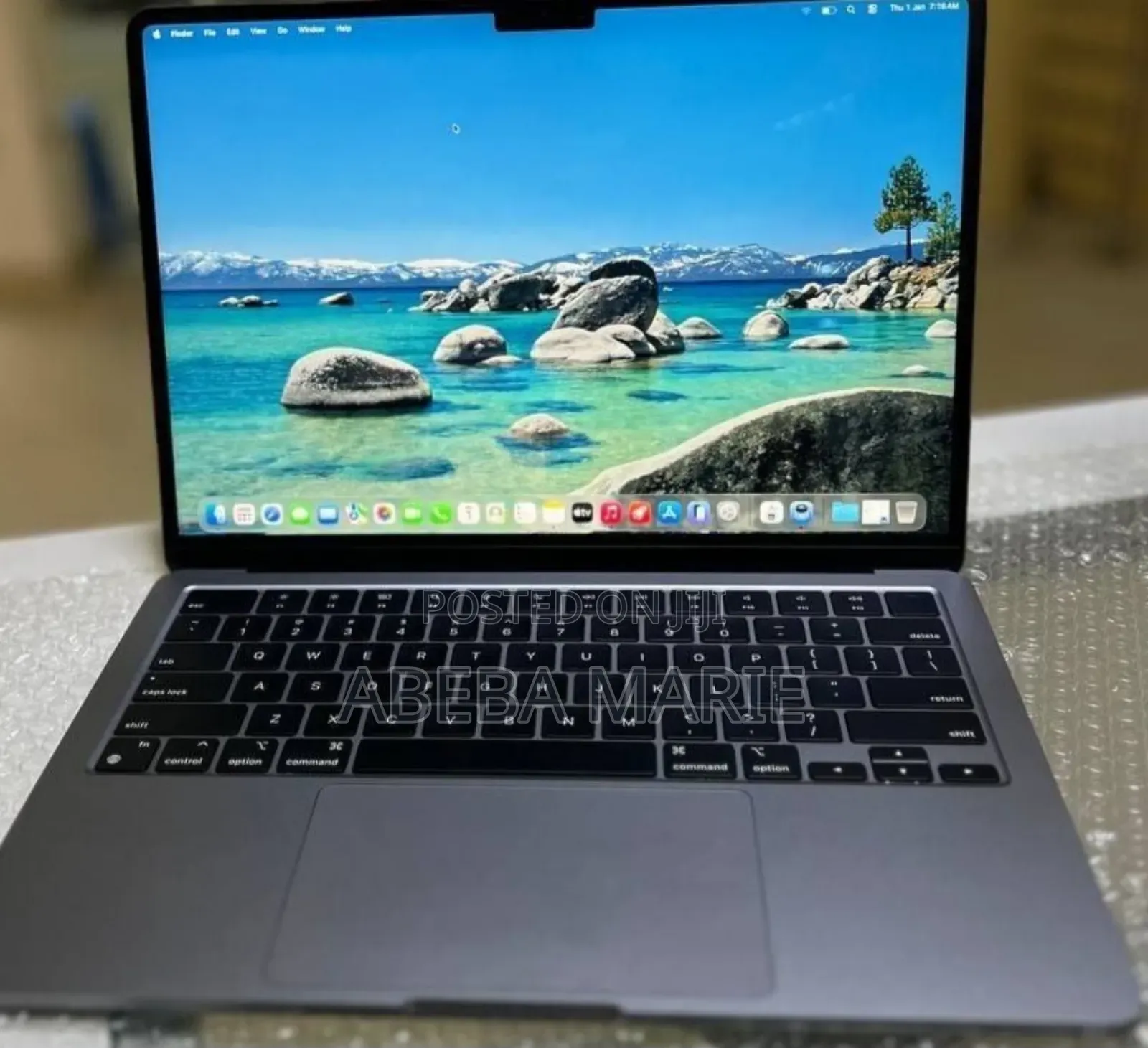 New Laptop Apple MacBook Air 2022 M2 8GB Apple M2 SSD 256GB