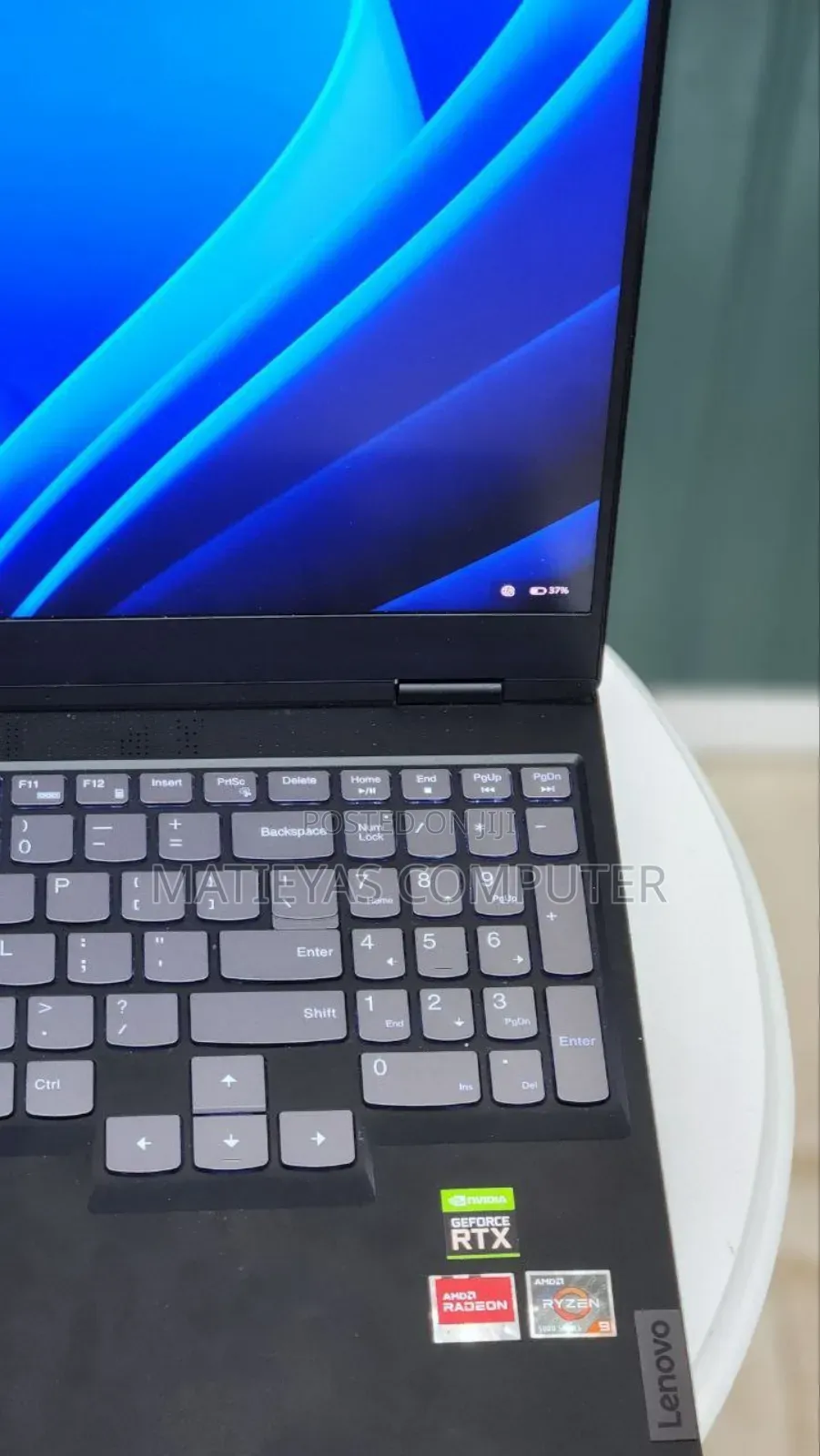 New Laptop Lenovo Legion 7 16GB AMD Ryzen 9 SSD 512GB
