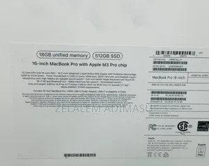New Apple MacBook Pro 2023 M3 Pro 16-inch 36GB Apple M3 Pro SSD 512GB