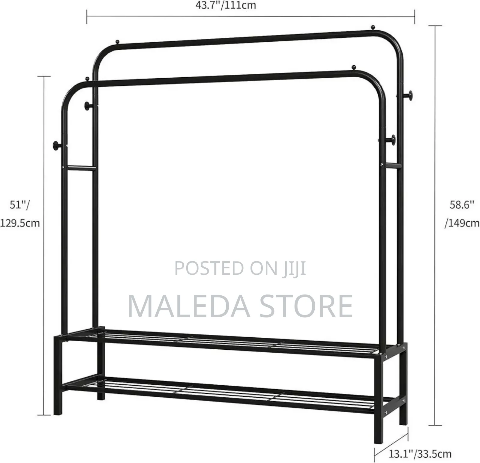 New Simple Floor Clothes Rack