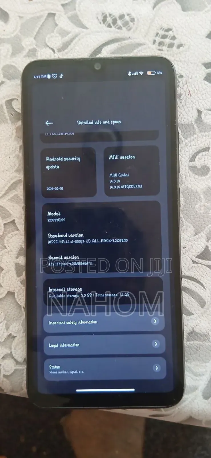 Xiaomi Redmi 10C 64 GB Gray