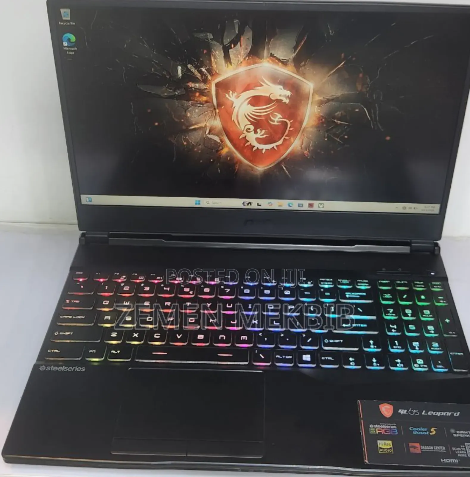 New Laptop MSI GF63 16GB Intel Core i5 SSD 512GB
