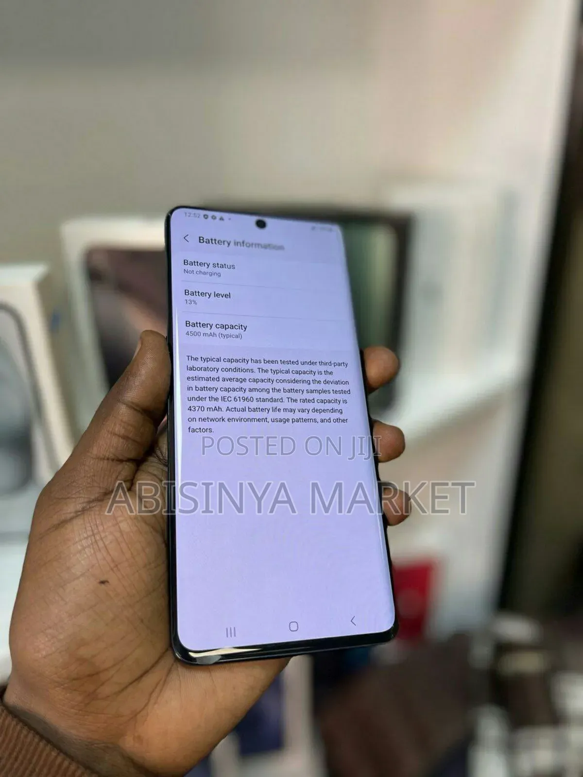 New Samsung Galaxy S20+ 5G 128 GB Black