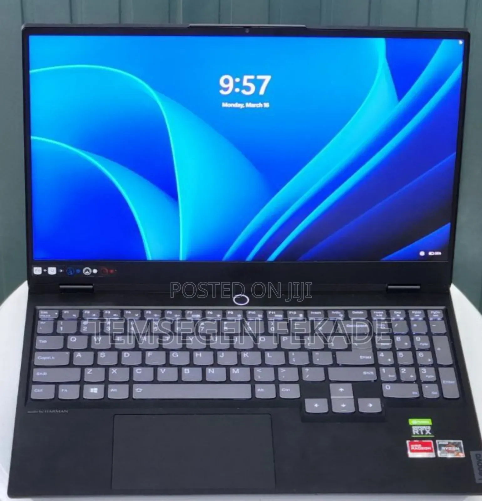 New Laptop Lenovo Legion 7 16GB AMD Ryzen 9 SSD 512GB