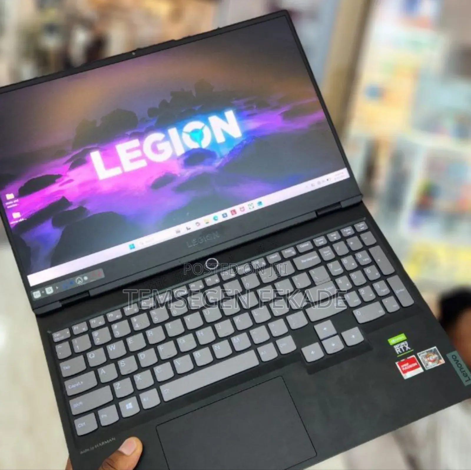 New Laptop Lenovo Legion 7 16GB AMD Ryzen 9 SSD 512GB
