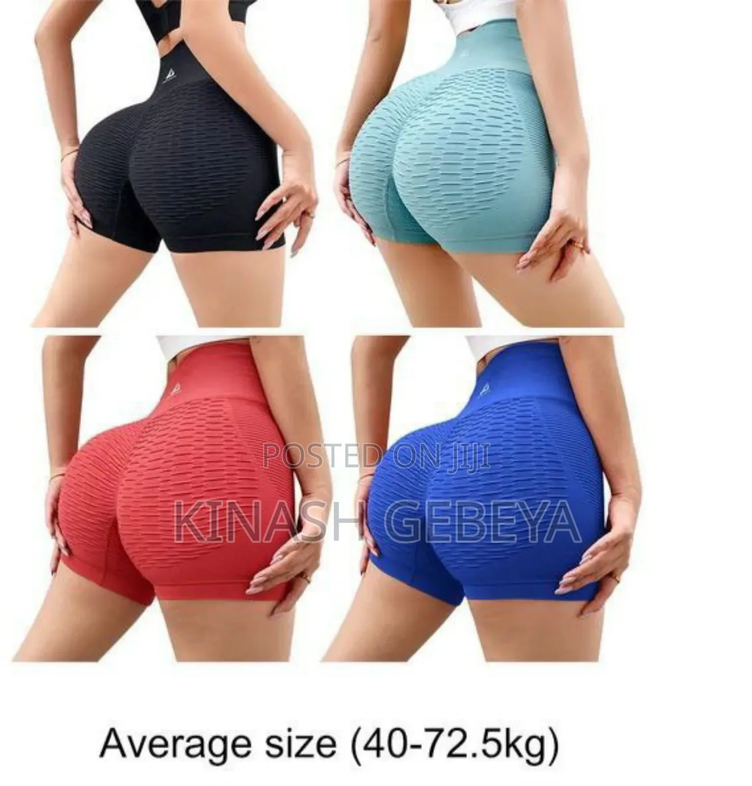 High Waist Butt Lifting Yoga Shorts