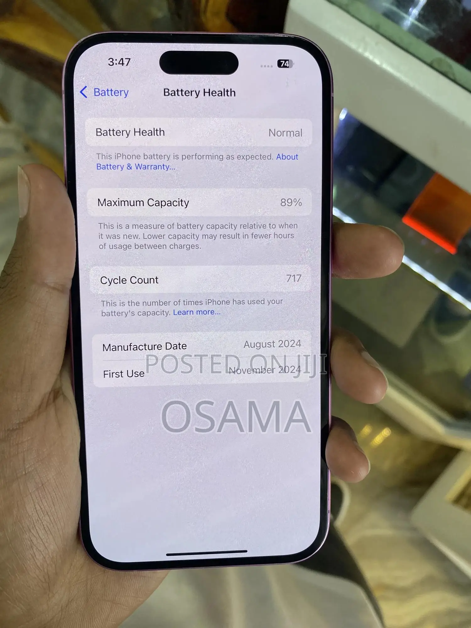 Apple iPhone 16 128 GB Pink