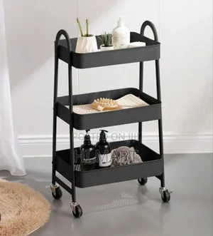 High Quality Metal Storage Trolley(3 Layers)